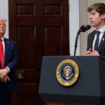 Sam Altman speaks at Trump's second inauguration, addressing the integration of AI in governance and the transformative potential of projects like Stargate to drive national progress.